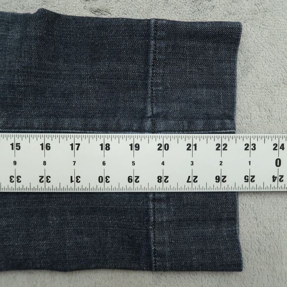 Chico's Platinum Jeans Women's Size 1.5 US-10 High-Rise Garret Crop 22.5" Inseam - Picture 4 of 16